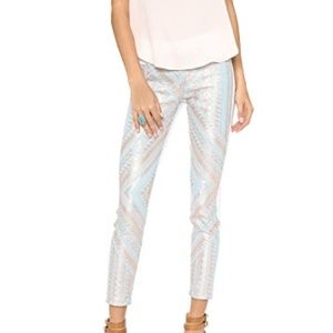 NWT 7 For All Mankind Pieced Skinny Jean 27